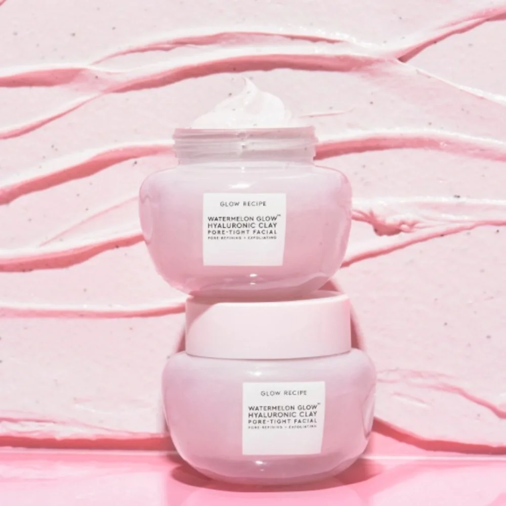 💎 Glow Recipe Watermelon Glow Hyaluronic Clay Pore-Tight Facial Mask Full-Size